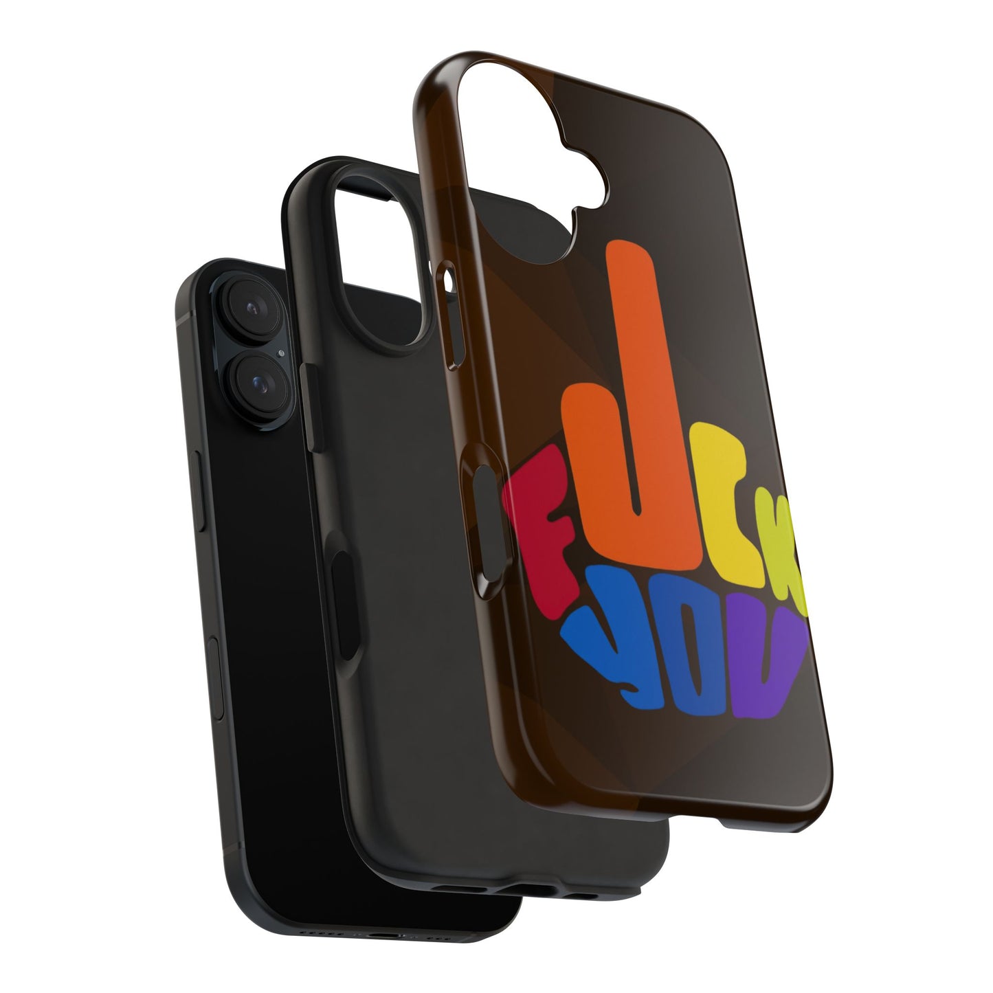 F**K You iPhone 17 Tough Phone Case — Creative Protection for Your iPhone