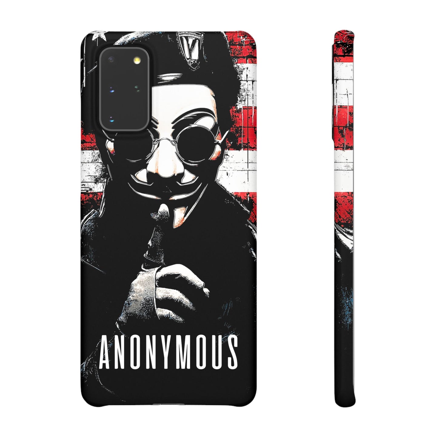 Anonimous & Guy Fawkes Art Snap Case and Protective Phone Cover For iPhone and Samsung