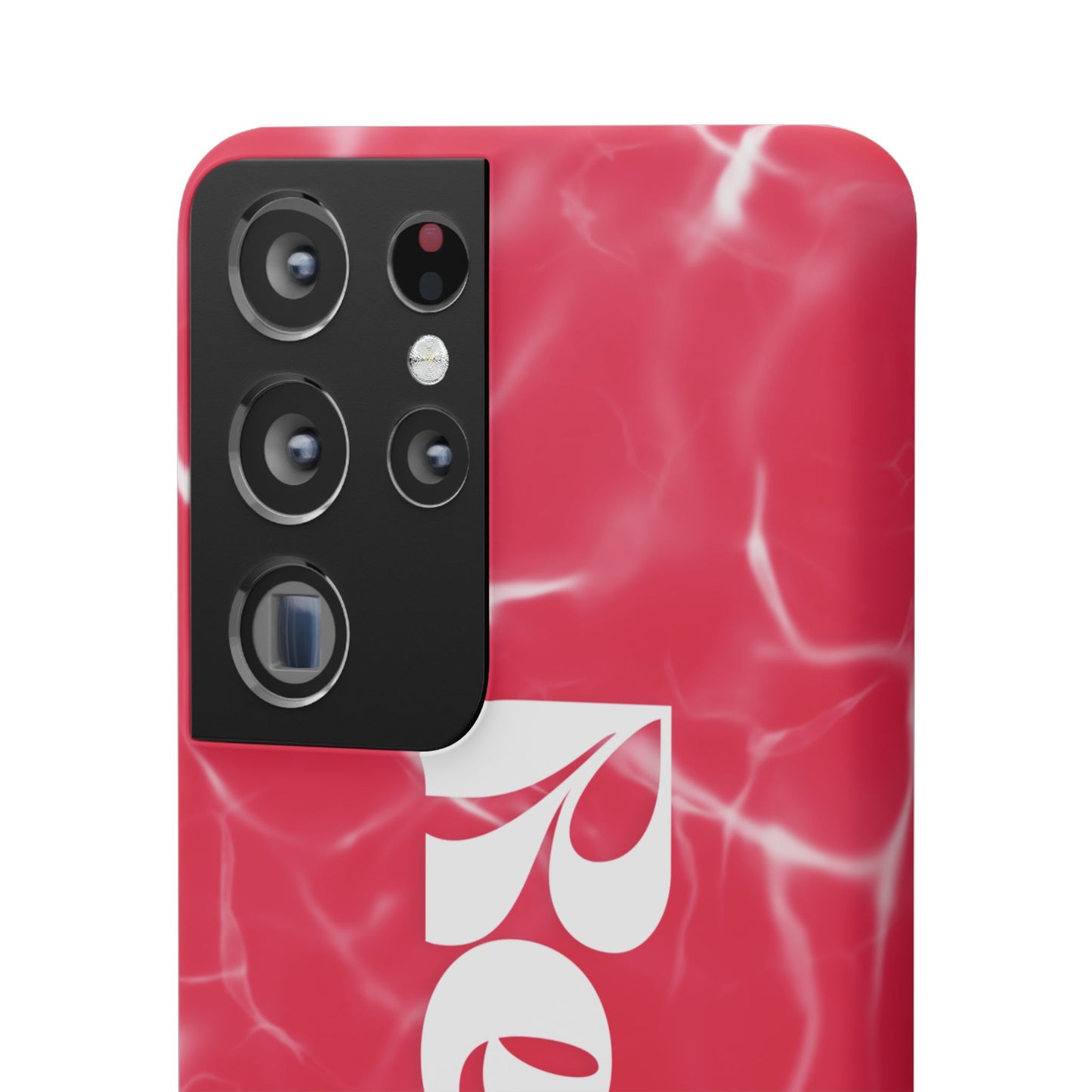 Vibrant Red Snap Case for iPhone, Trendy Phone Cover, Gift for Her, Summer Accessory, Stylish Tech Protection