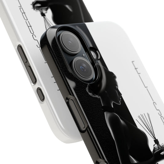 Custom Black and White Snap Case for Women Phone Cover for iPhone and Samsung