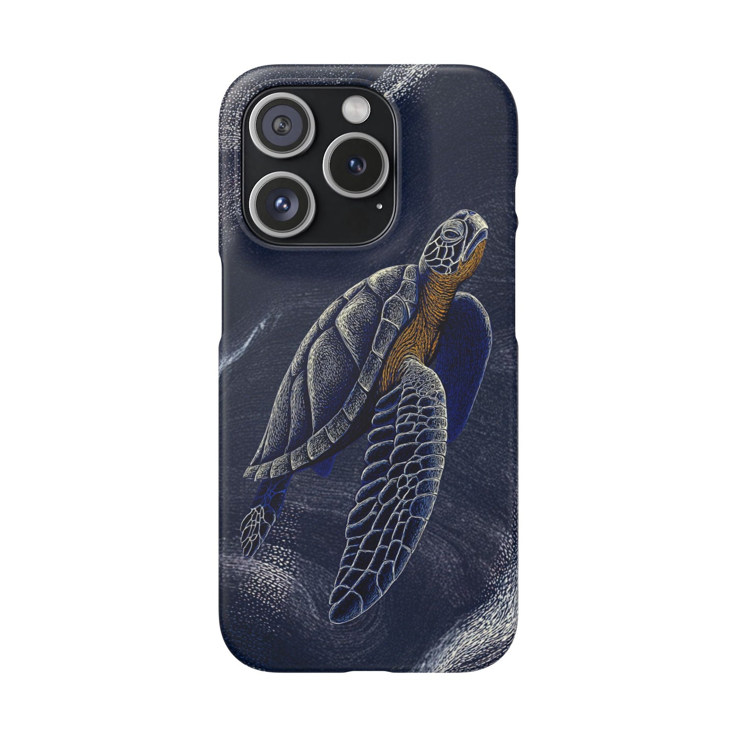Marine Turtle Snap Case for Nature Lovers Phone Covers For Iphones and Samsungs Customization