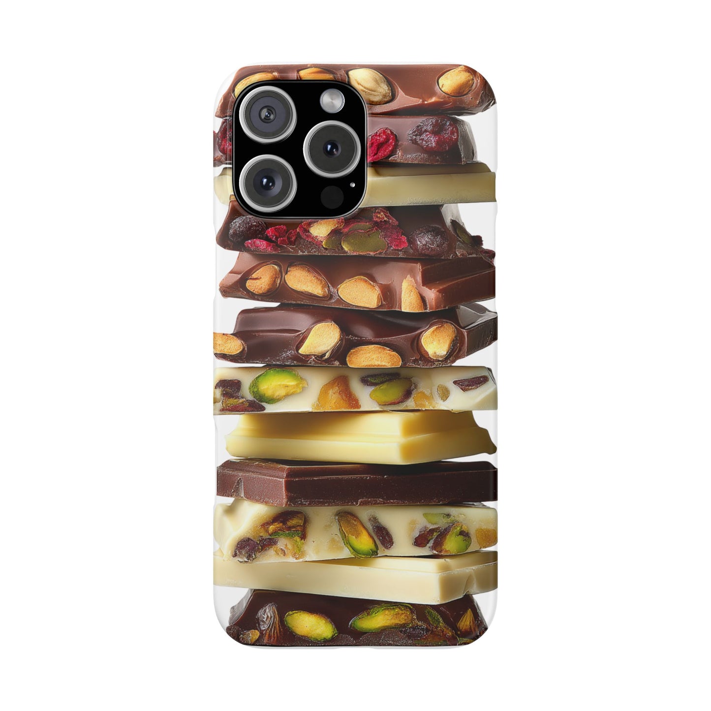Chocolate Bar Phone Case Sweet Treat Accessory iPhone and Samsung Protective Cover