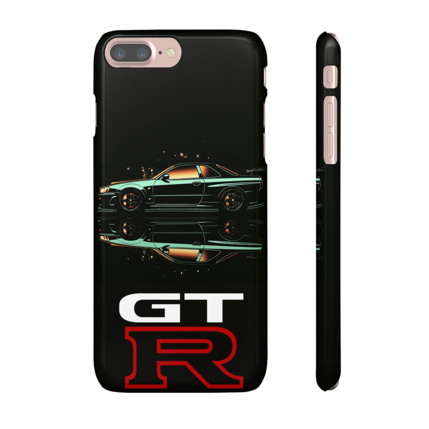 Green Skyleine R34 GTR Art Snap Case and Protective Phone Cover For iPhone and Samsung