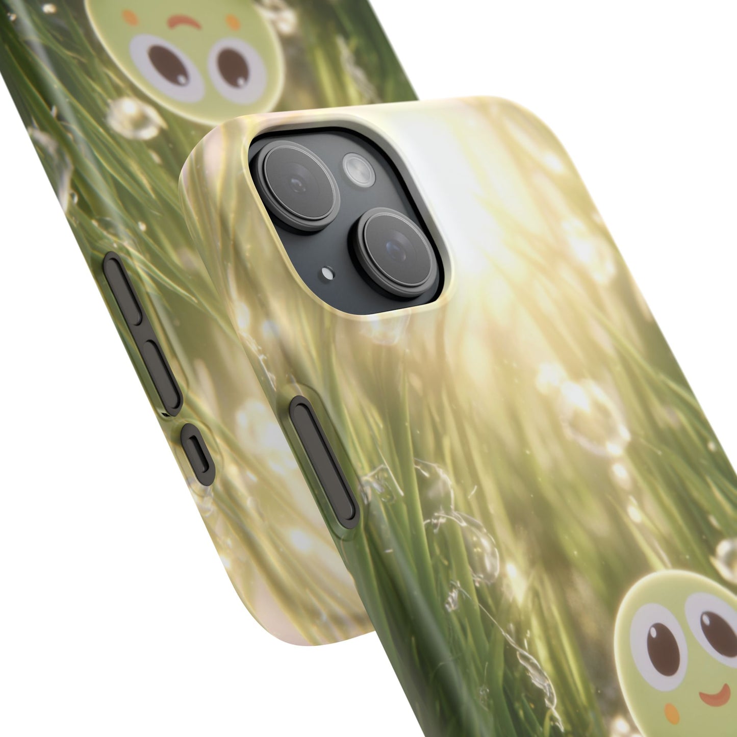Cute Nature-Inspired Snap Case, Cartoon Phone Cover, Eco-Friendly Gift, Fun Accessory, Personalized Phone Case, Nature Lover's Gift