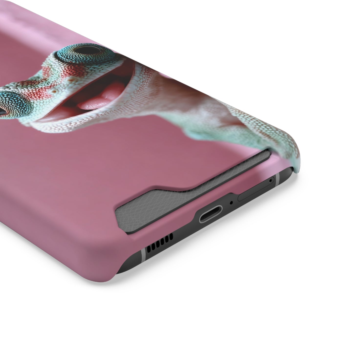 Whimsical Phone Case with Card Holder - Cute Gecko Design, Fun Gift for Kids, Stylish Accessory for Everyday Use, Perfect for [...]