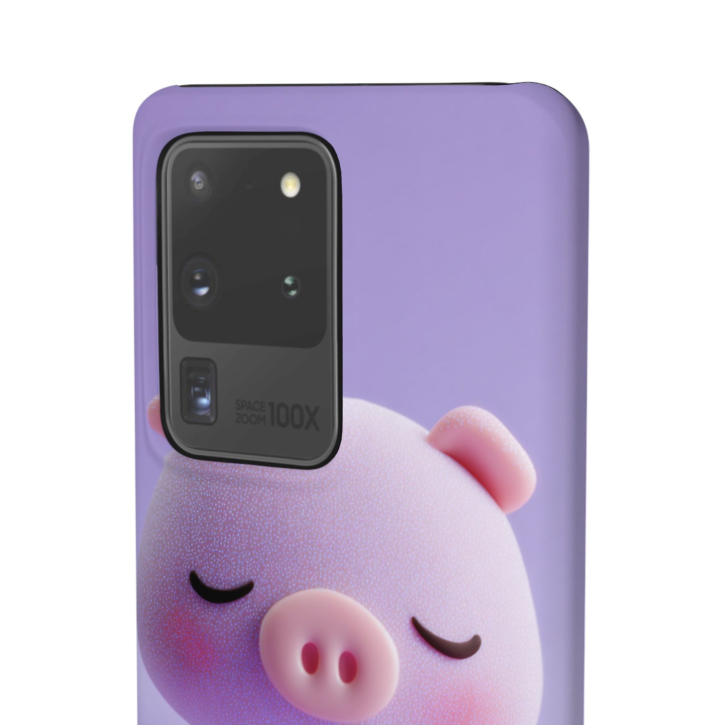 Cute Pig Snap Case for iPhone, Animal Lovers Phone Cover, Kawaii Aesthetic Accessory, Birthday Gift, Unique Phone Protection
