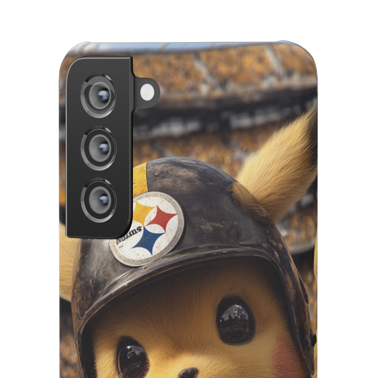Fun Character Sports Snap Case, Phone Case, Fun Tech Accessory, Cute Gift for Gamers, Football Lovers, Kids.