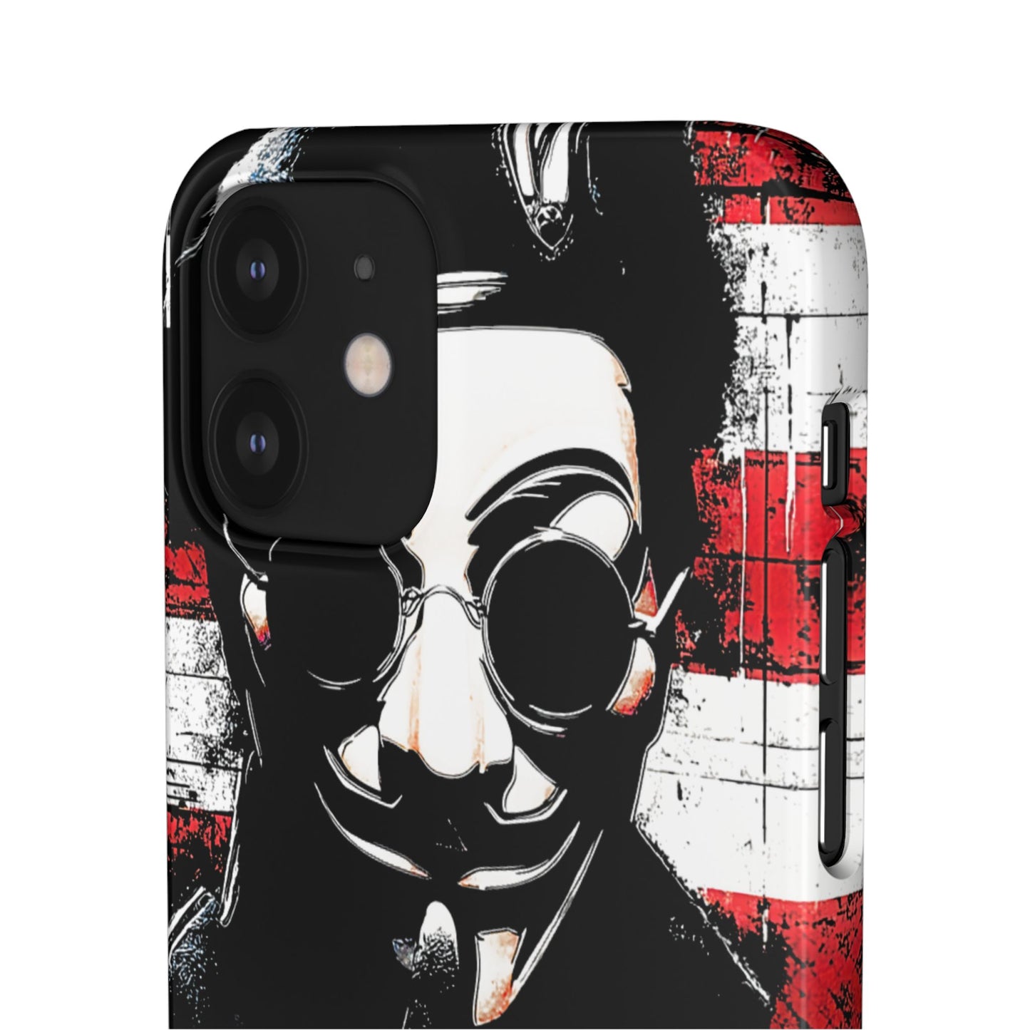 Anonimous & Guy Fawkes Art Snap Case and Protective Phone Cover For iPhone and Samsung