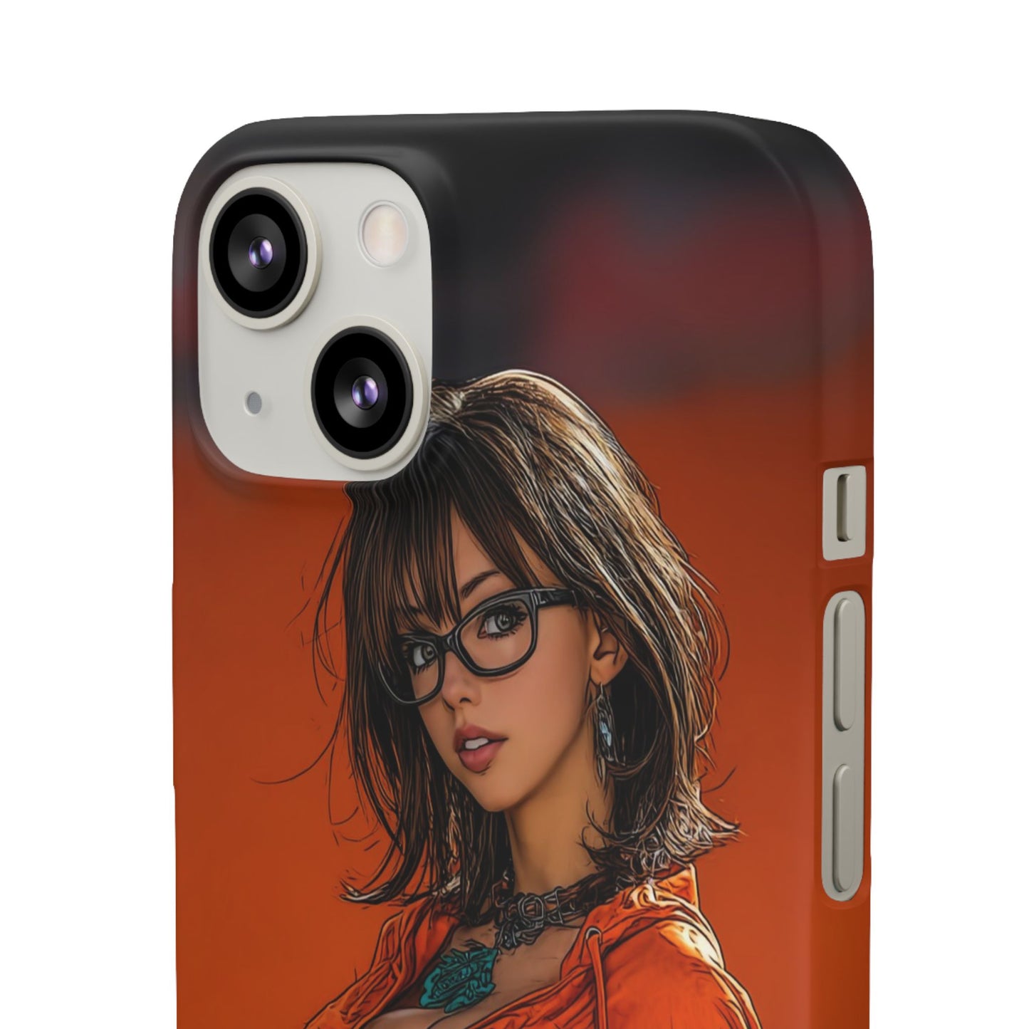 Velma Dinkley Cleveland Browns Fan Snap Cases, Phone Cover, Cartoon Style Art, Custom Case, Protective Shell