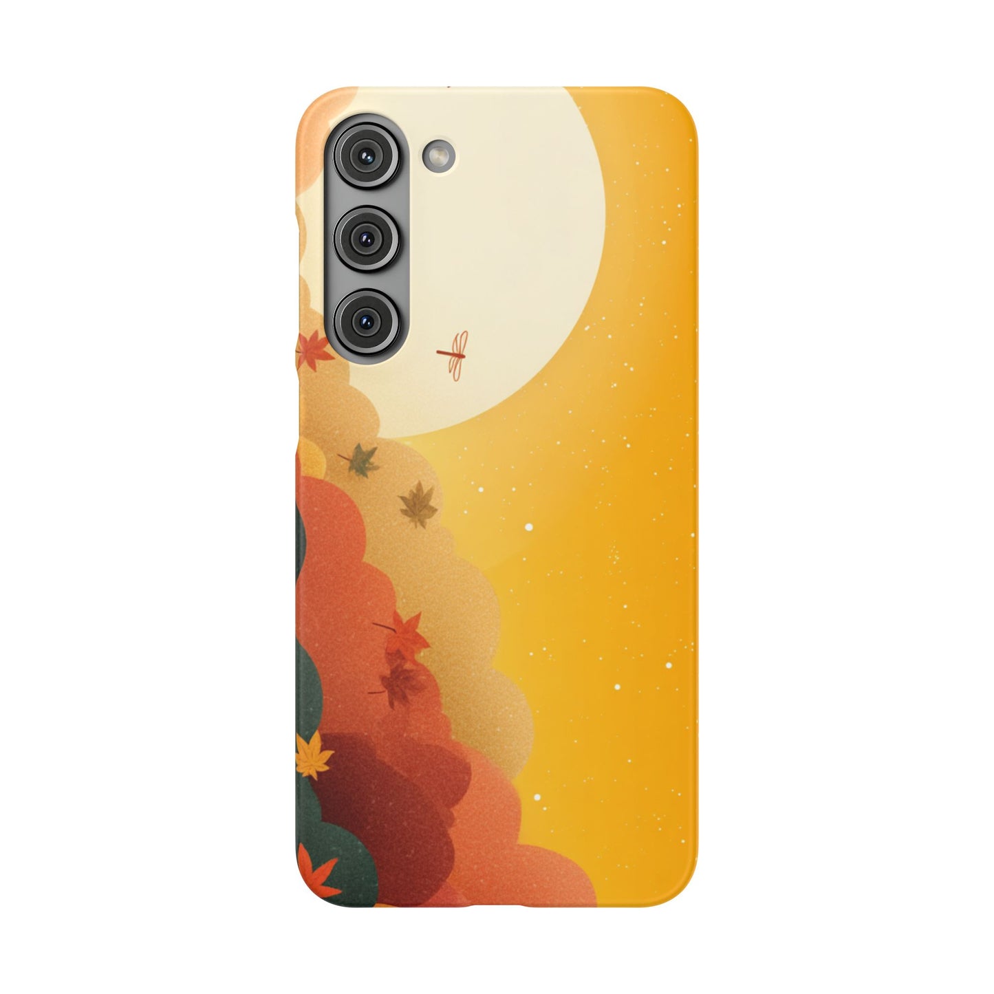 Autumn Sunset Snap Case, Fall Phone Cover, Nature-Themed Accessory, Gift for Her, Seasonal Aesthetic