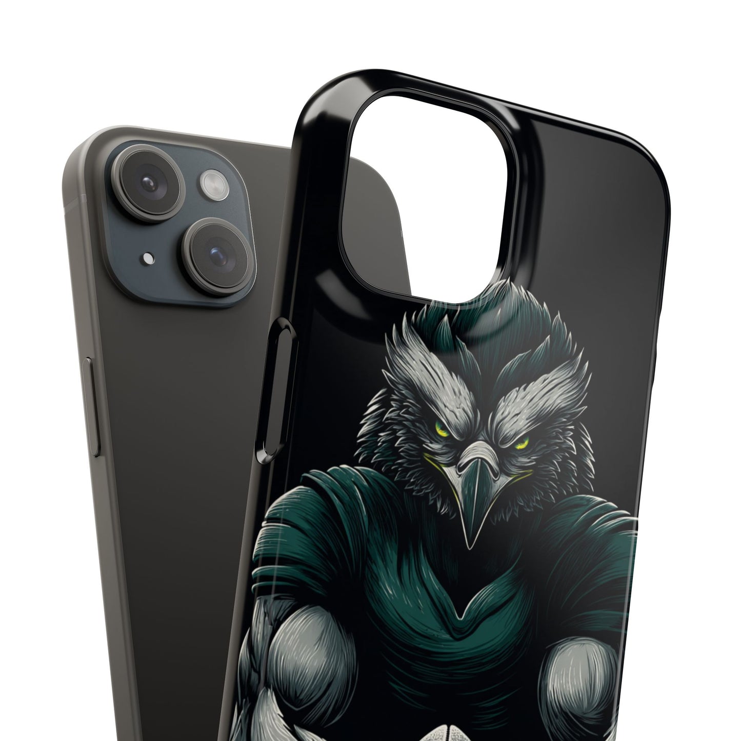 Philadelphia Eagles Art Snap Case, NFL Phone Cover, Sports Fan Gift, Football Team Accessories, Protective Cell Phone Shell