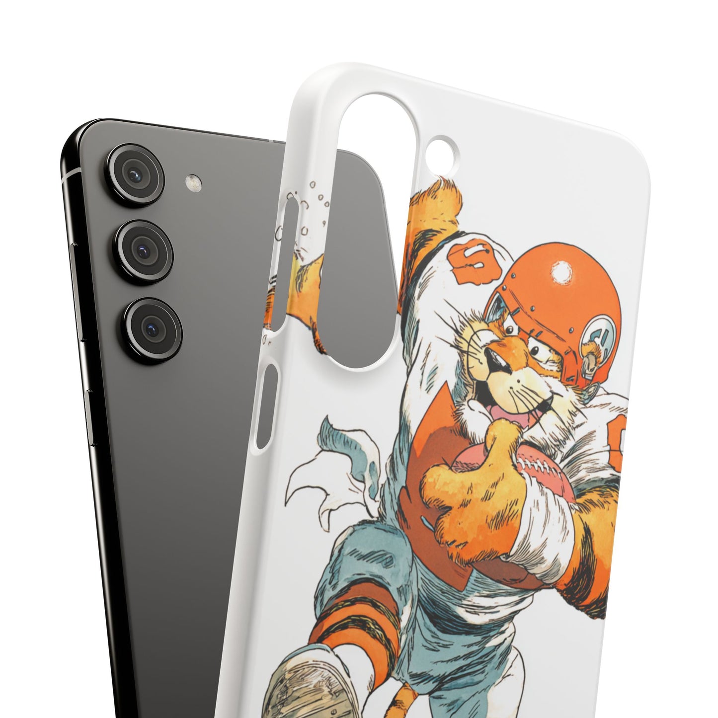 Cincinnati Bengals Snap Cases, Football Fans Phone Case, Tiger Cartoon Art Design, Football Lover Gift, Protective Phone Cover
