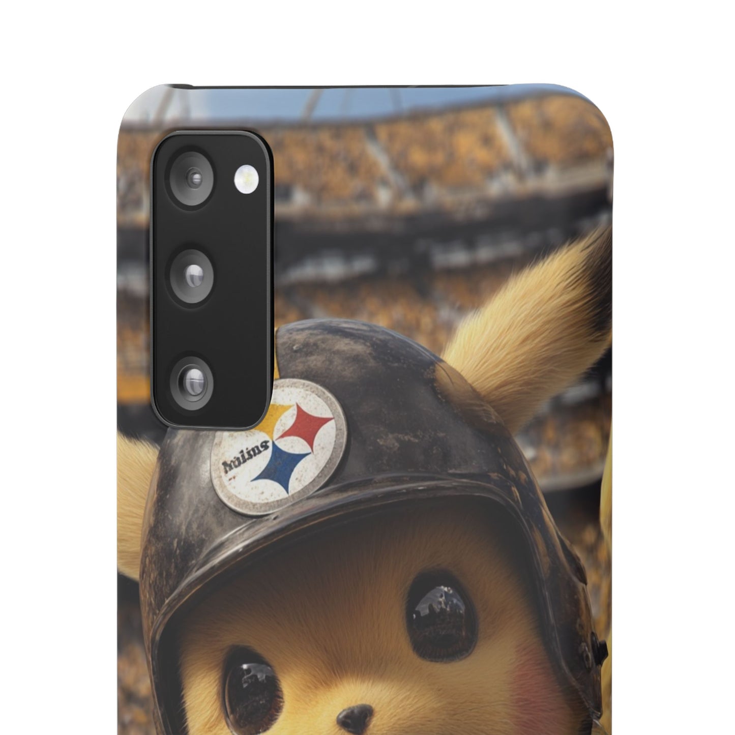 Fun Character Sports Snap Case, Phone Case, Fun Tech Accessory, Cute Gift for Gamers, Football Lovers, Kids.