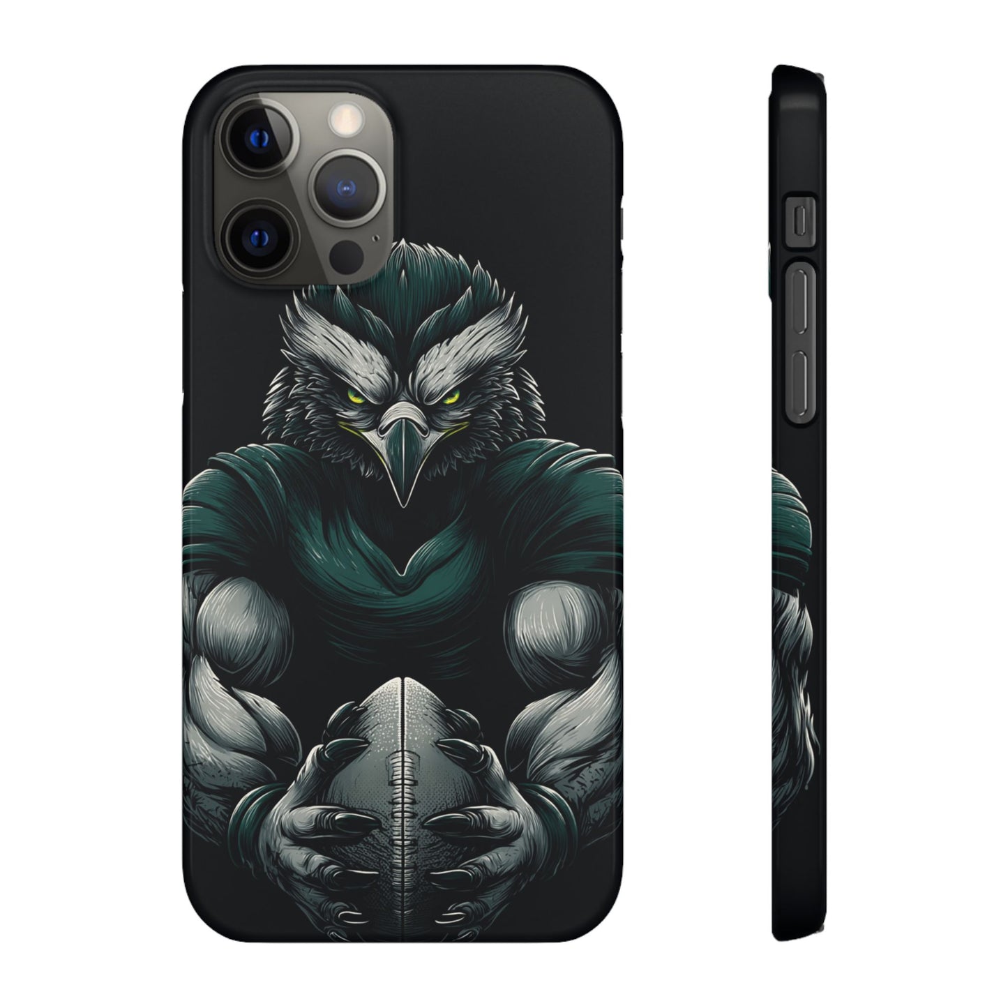 Philadelphia Eagles Art Snap Case, NFL Phone Cover, Sports Fan Gift, Football Team Accessories, Protective Cell Phone Shell