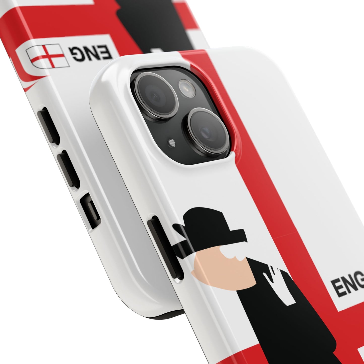 England World Cup Underground Tough Phone Case — Mod Retro London Tube Design