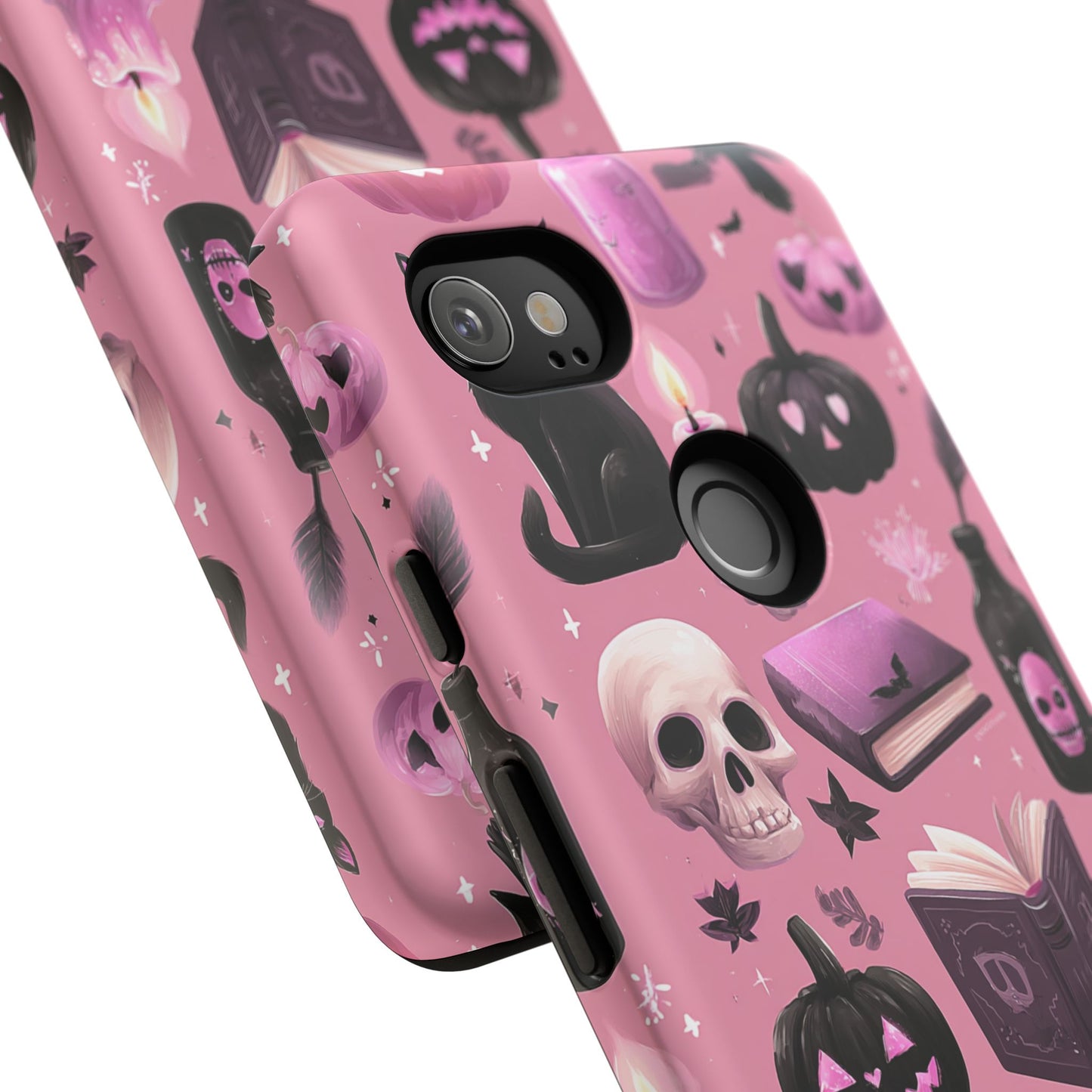 Spooky Phone Case - Halloween Design, Cute Costume Accessory, Fall Decor, Gift for Cat Lovers, Witchy Vibes, Trick or Treat