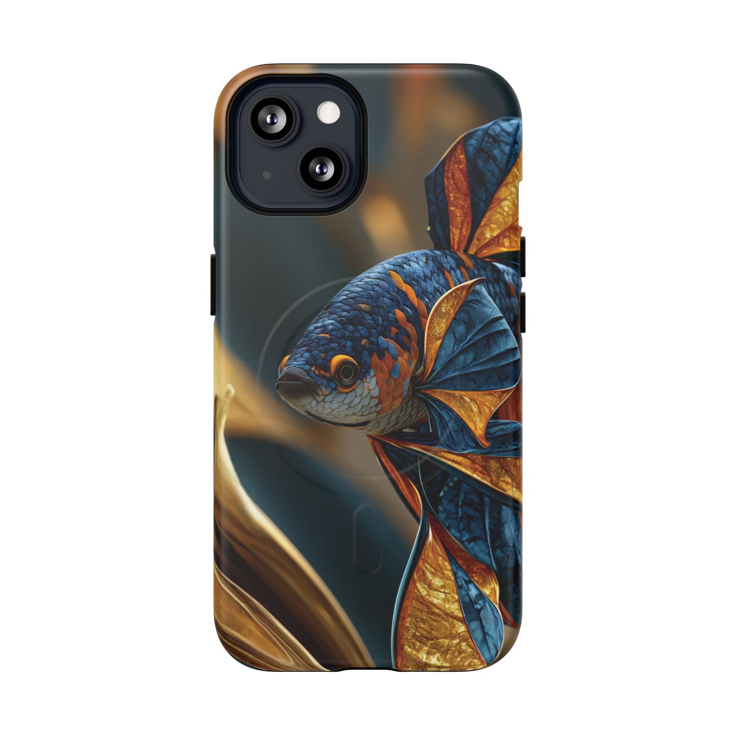 Koi Fish Tough Magnetic Phone Case — Protective Artistic Fish Design