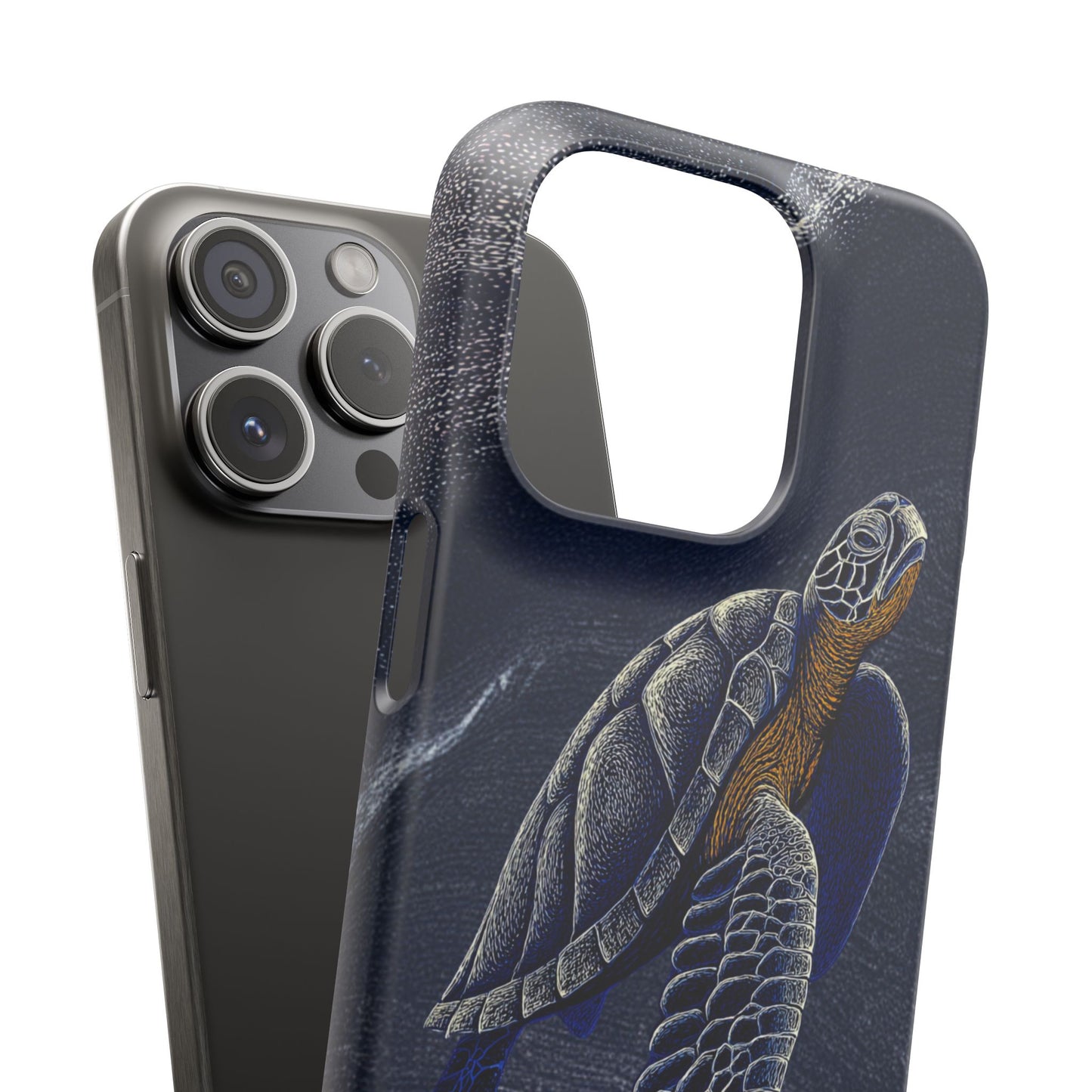 Marine Turtle Snap Case for Nature Lovers Phone Covers For Iphones and Samsungs Customization