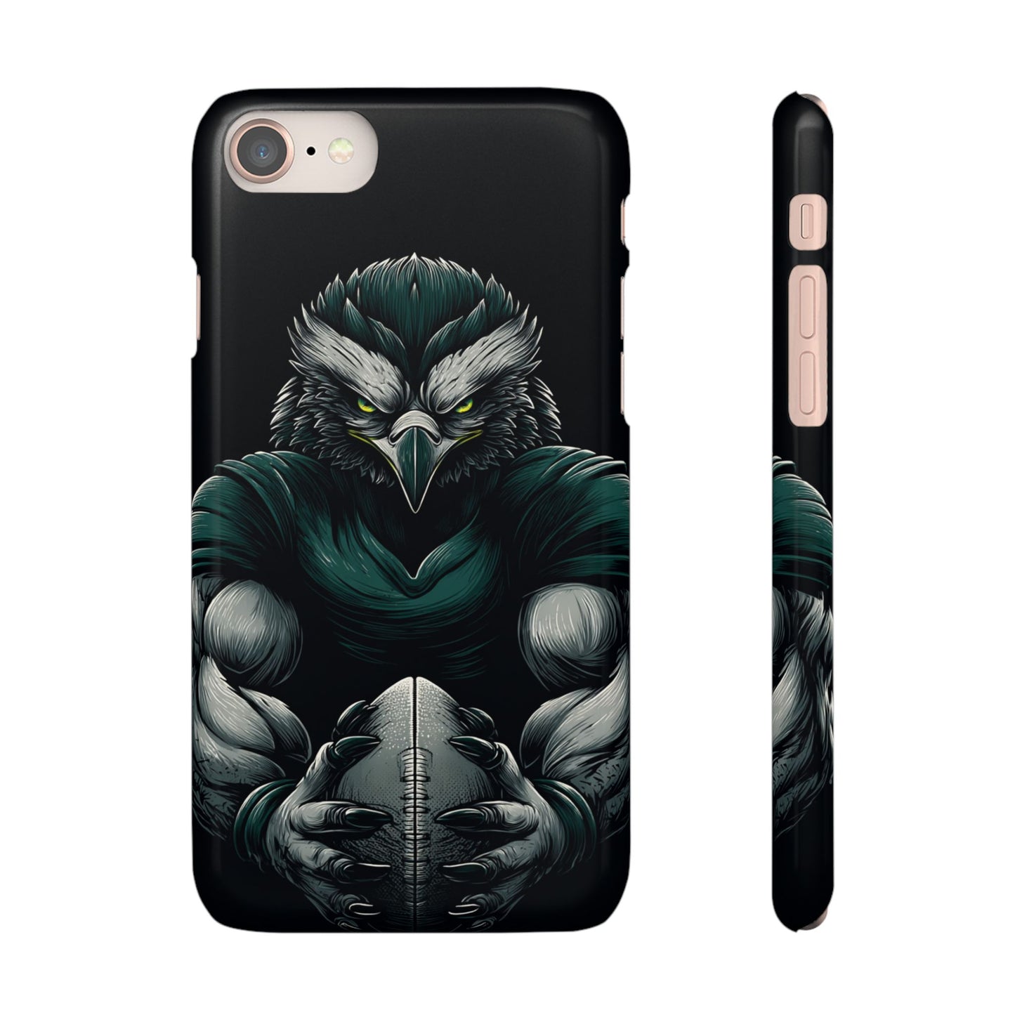 Philadelphia Eagles Art Snap Case, NFL Phone Cover, Sports Fan Gift, Football Team Accessories, Protective Cell Phone Shell