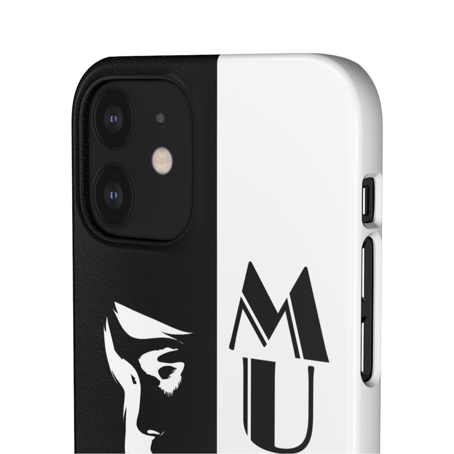 Black And White Bold Muse Snap Case Cover for iPhone and Samsung