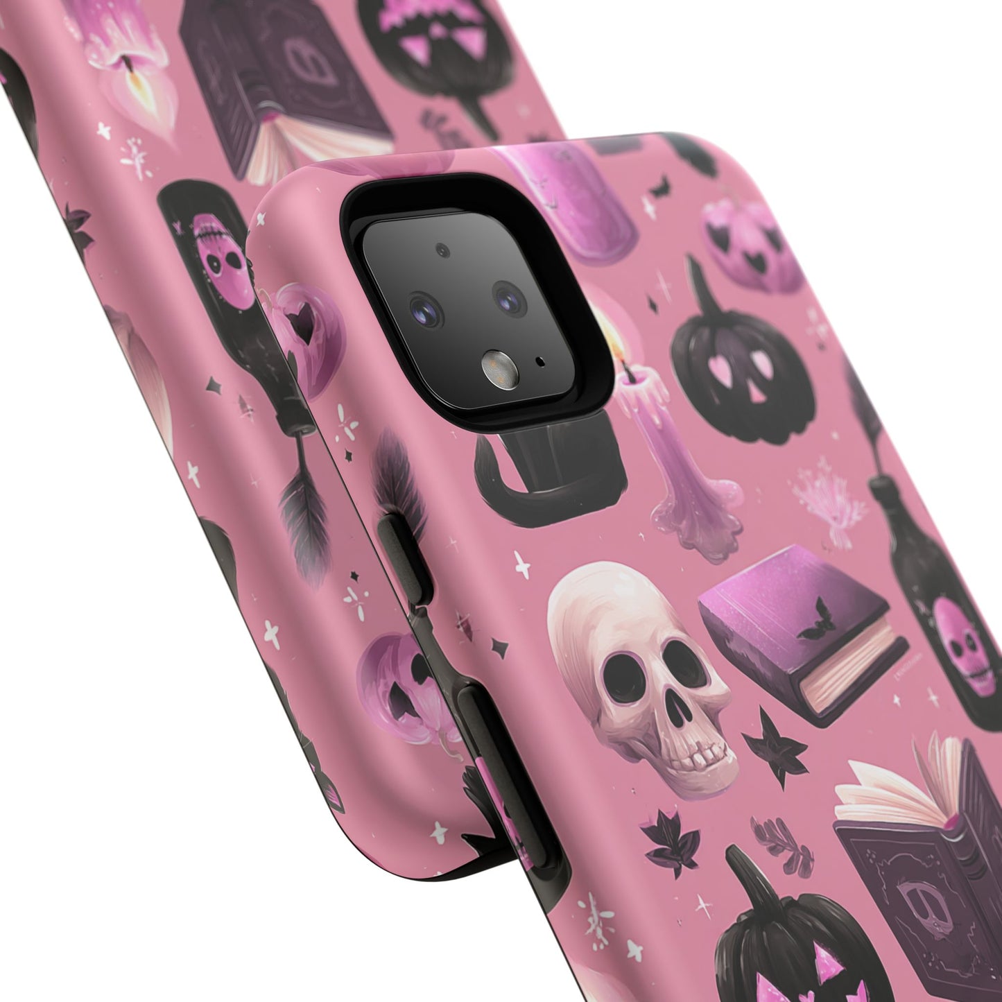 Spooky Phone Case - Halloween Design, Cute Costume Accessory, Fall Decor, Gift for Cat Lovers, Witchy Vibes, Trick or Treat