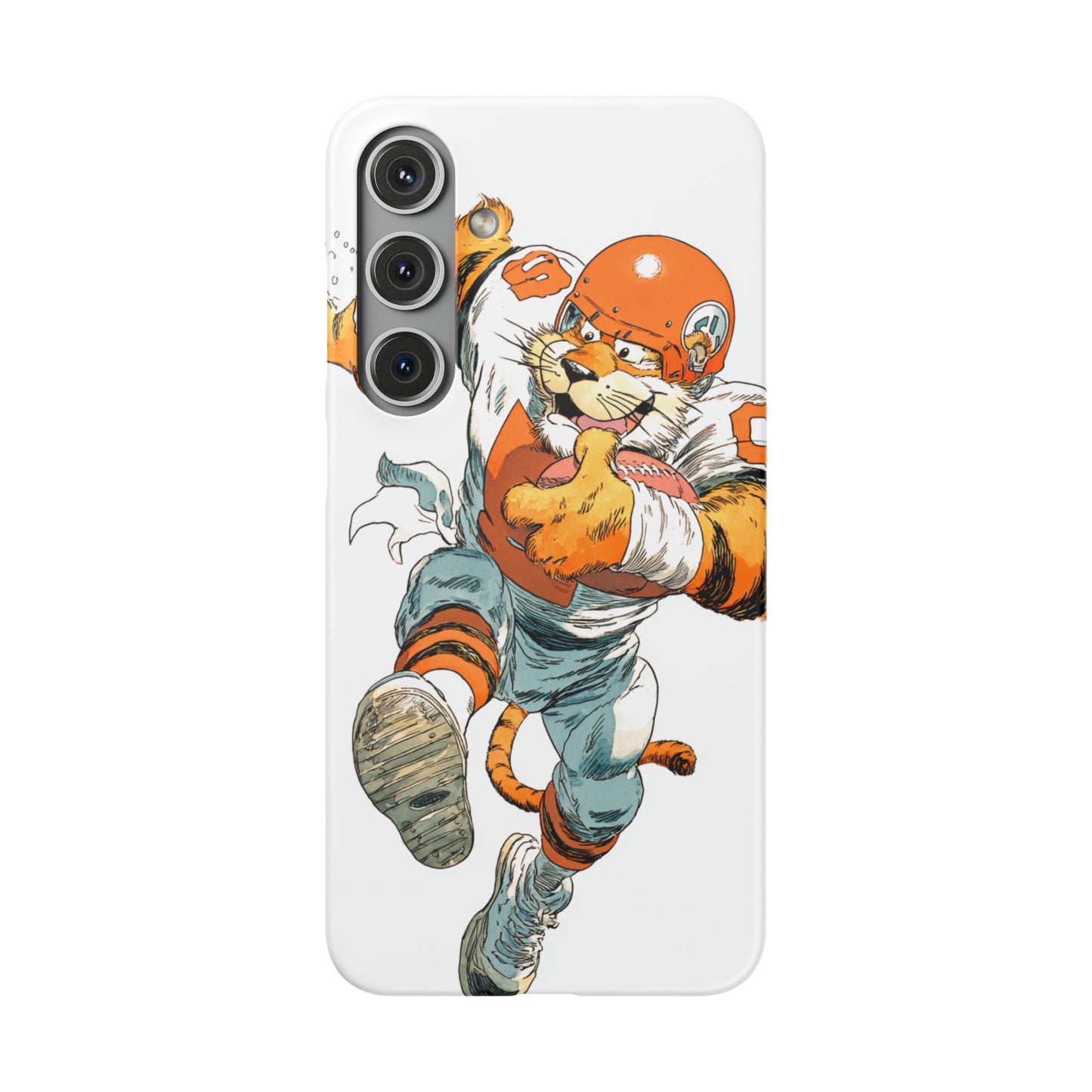 Cincinnati Bengals Snap Cases, Football Fans Phone Case, Tiger Cartoon Art Design, Football Lover Gift, Protective Phone Cover