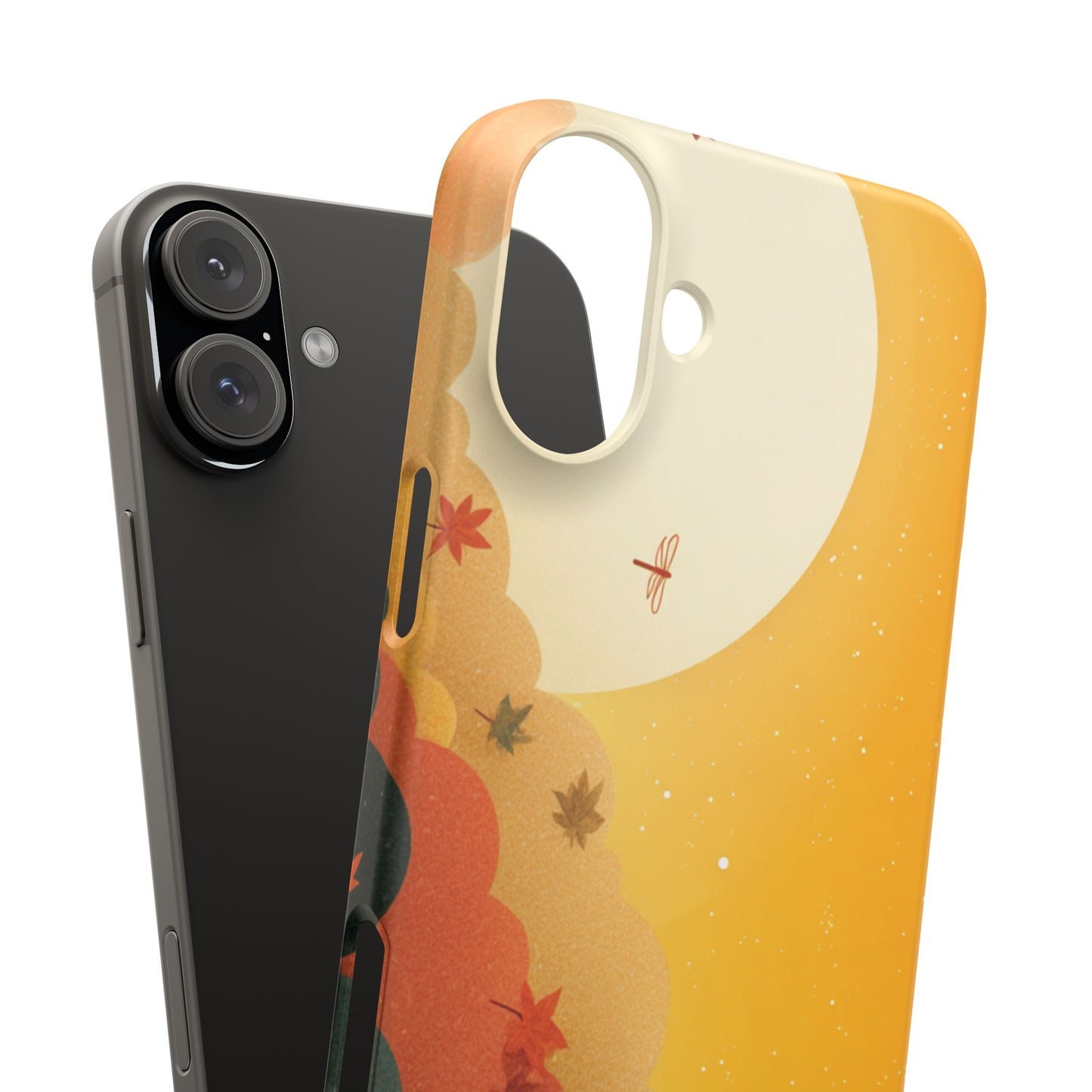 Autumn Sunset Snap Case, Fall Phone Cover, Nature-Themed Accessory, Gift for Her, Seasonal Aesthetic