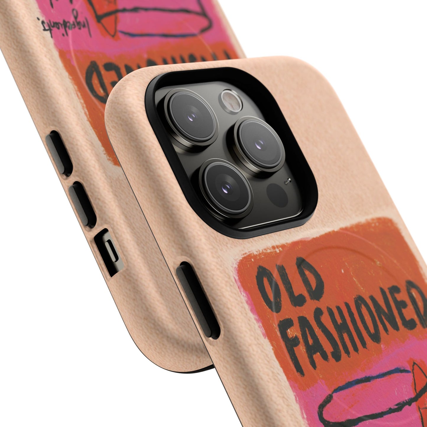 Old Fashioned Phone Case — Retro Cocktail iPhone Magnetic Case
