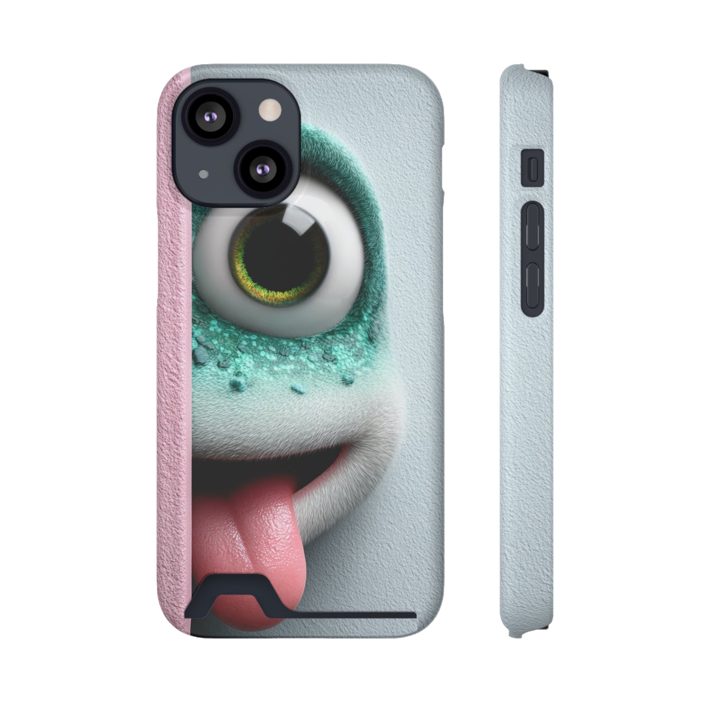 Funky Card Holder Phone Case - Whimsical Design, Cute Gift, Unique Accessories, Fun Mobile Cover, Stylish Phone Protection