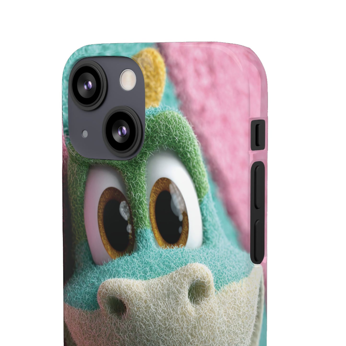Fun Dino Snap Case for Kids | Cute Phone Cover | Colorful Mobile Accessory | Birthday Gift | Child's Tech Style