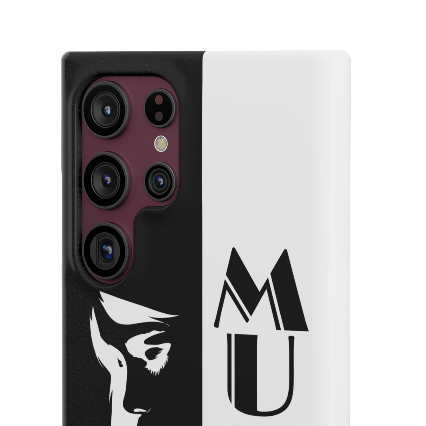 Black And White Bold Muse Snap Case Cover for iPhone and Samsung
