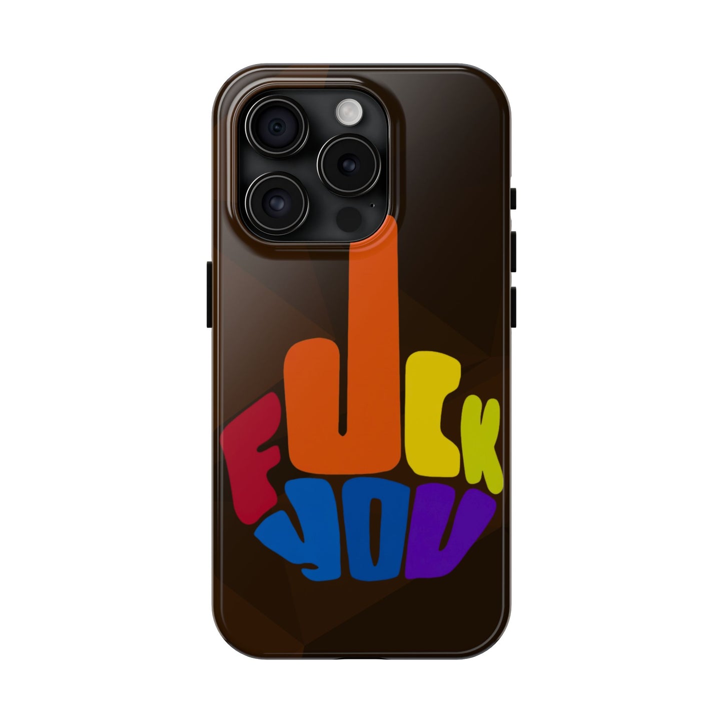 F**K You iPhone 17 Tough Phone Case — Creative Protection for Your iPhone