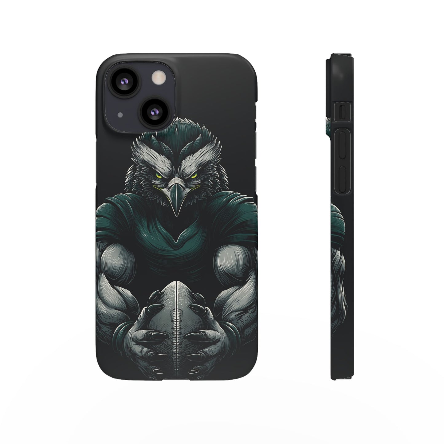 Philadelphia Eagles Art Snap Case, NFL Phone Cover, Sports Fan Gift, Football Team Accessories, Protective Cell Phone Shell