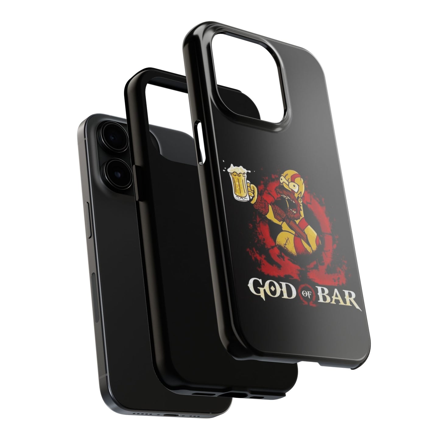 Gdo Of Bar Vintage Black Tough Phone Case | iPhone 17
