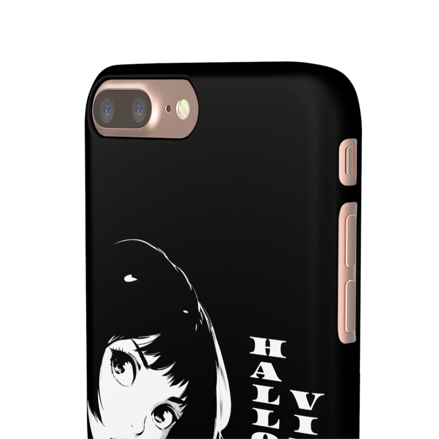 Halloween Vibes Snap Case Black and White Protective Phone Cover for iPhone and Samsung