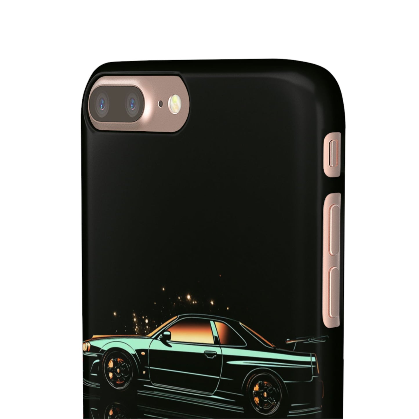 Green Skyleine R34 GTR Art Snap Case and Protective Phone Cover For iPhone and Samsung