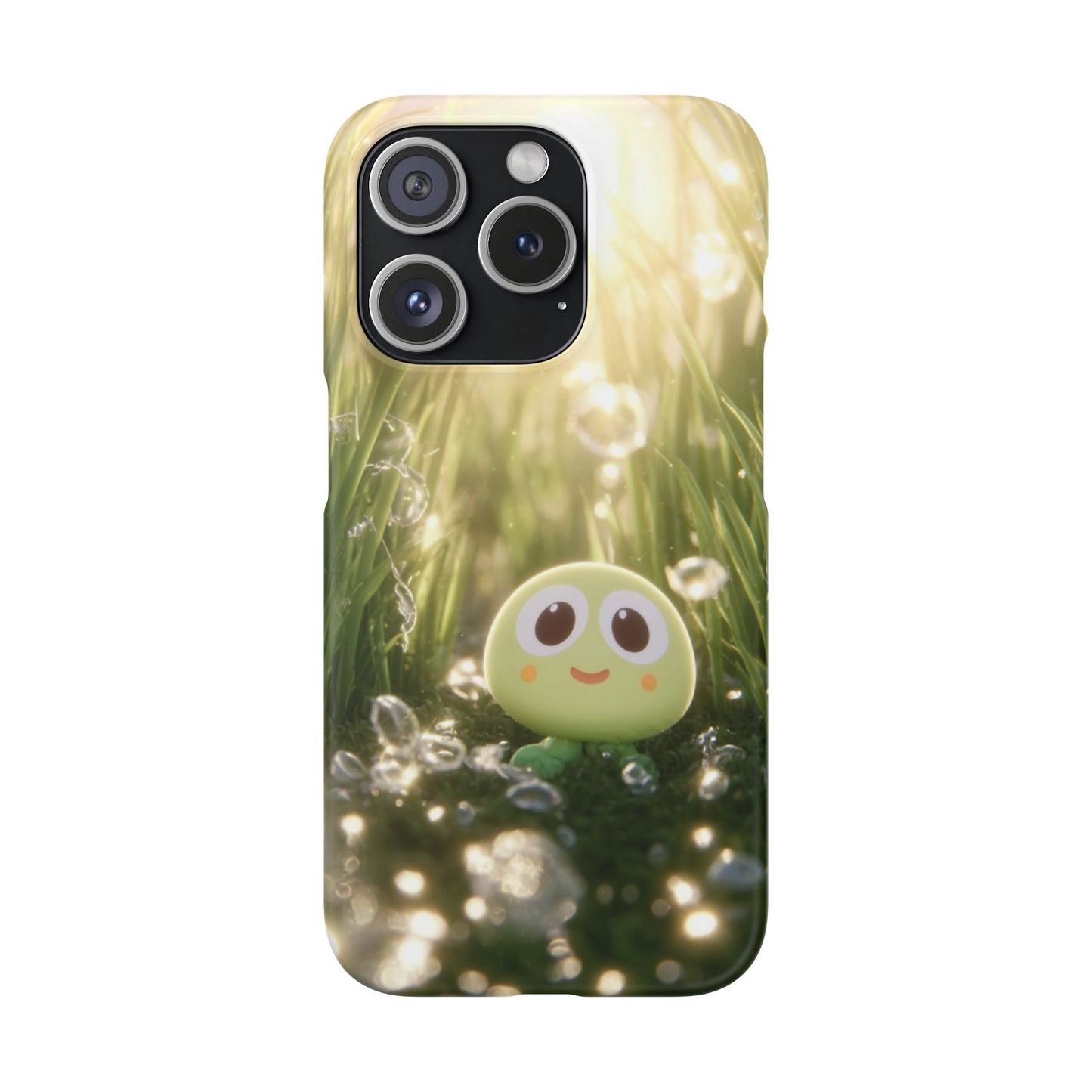 Cute Nature-Inspired Snap Case, Cartoon Phone Cover, Eco-Friendly Gift, Fun Accessory, Personalized Phone Case, Nature Lover's Gift