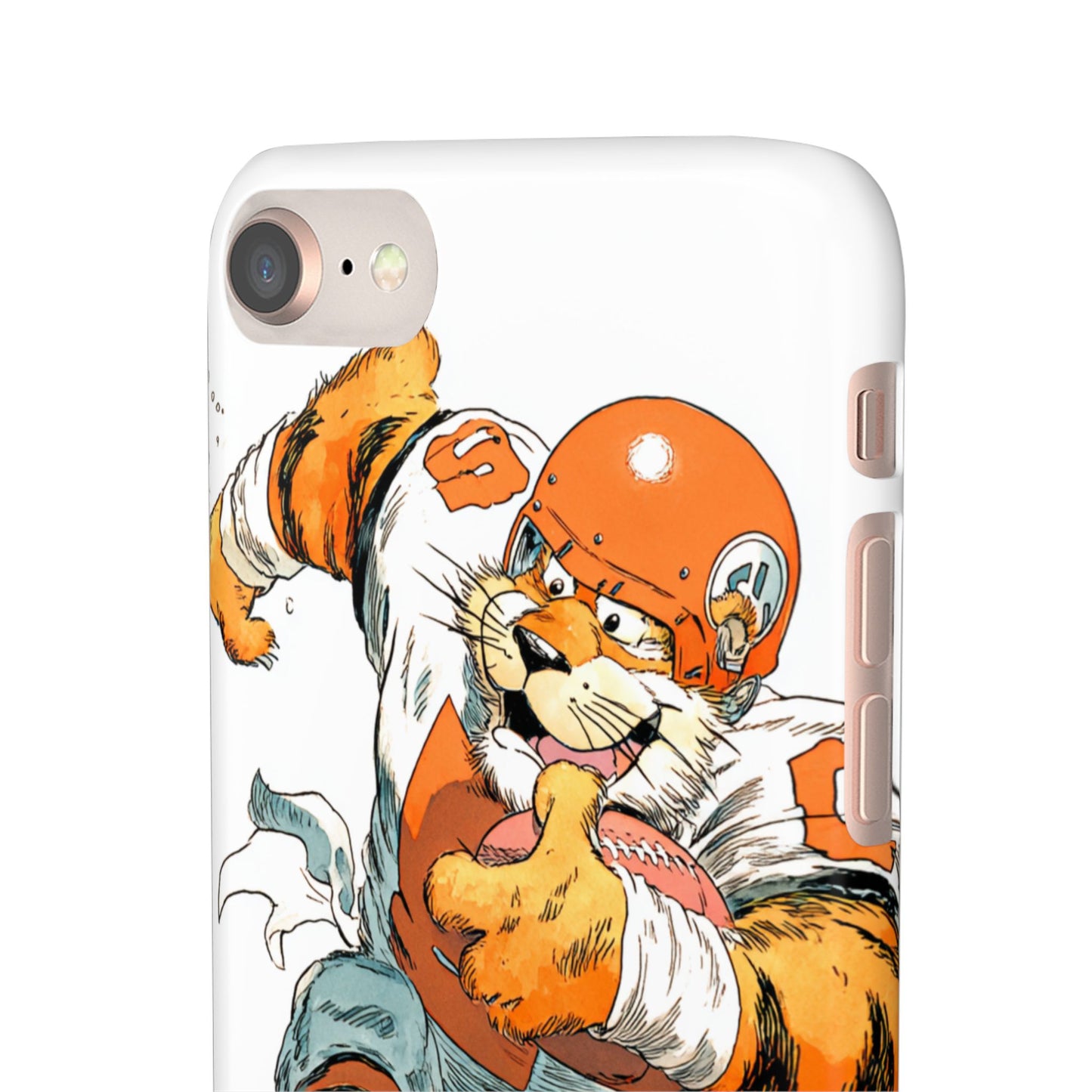 Cincinnati Bengals Snap Cases, Football Fans Phone Case, Tiger Cartoon Art Design, Football Lover Gift, Protective Phone Cover