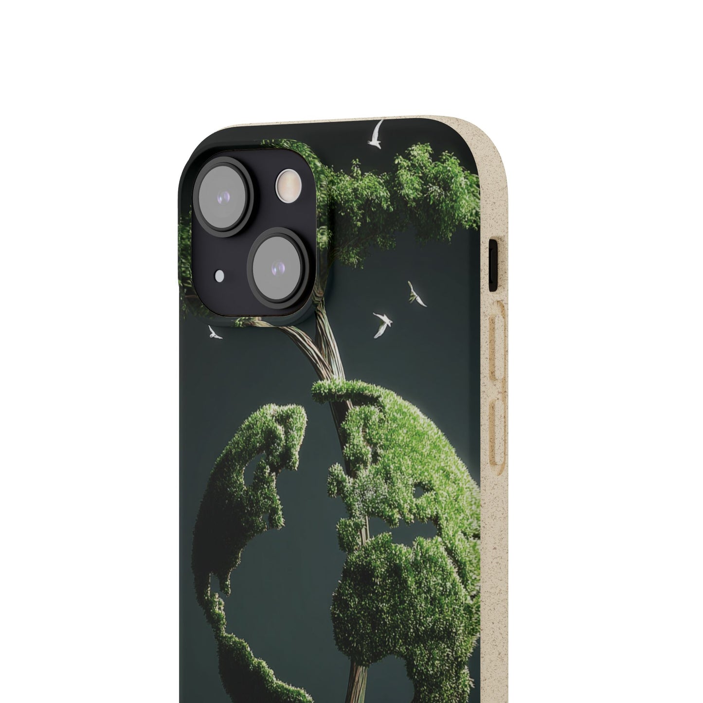 Eco-Friendly Phone Case with Nature Design, Sustainable iPhone Cover, Biodegradable Cellphone Accessories, Green Earth Gift, Earth Day [...]