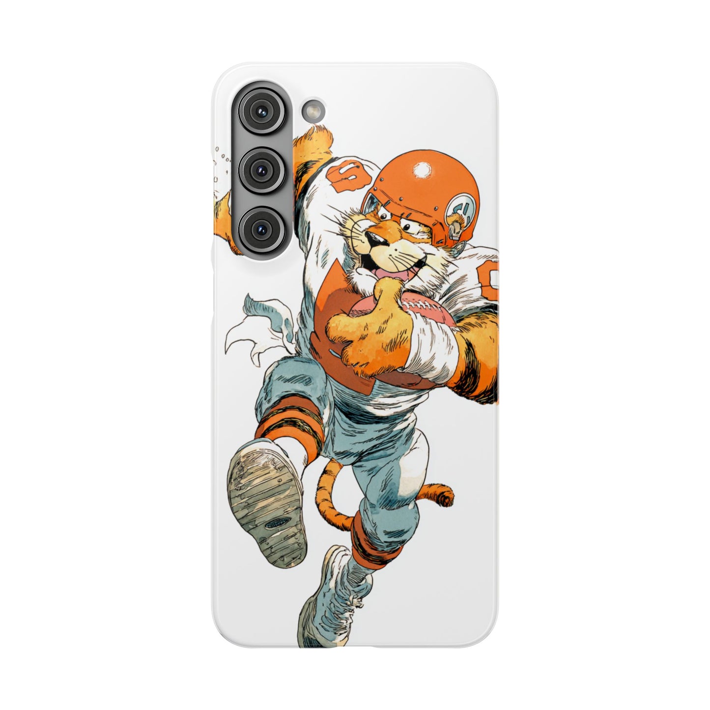 Cincinnati Bengals Snap Cases, Football Fans Phone Case, Tiger Cartoon Art Design, Football Lover Gift, Protective Phone Cover