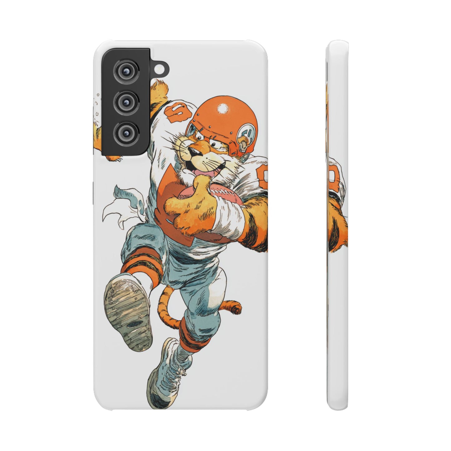 Cincinnati Bengals Snap Cases, Football Fans Phone Case, Tiger Cartoon Art Design, Football Lover Gift, Protective Phone Cover