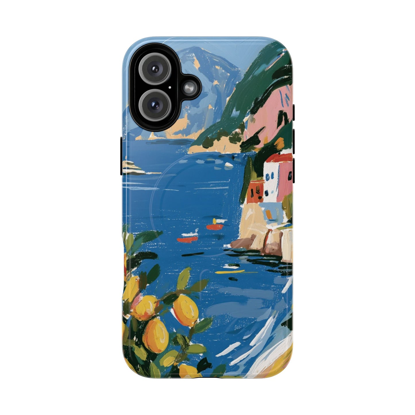 Mediterranean Coastal Phone Case – Tough Magnetic Protective Cover