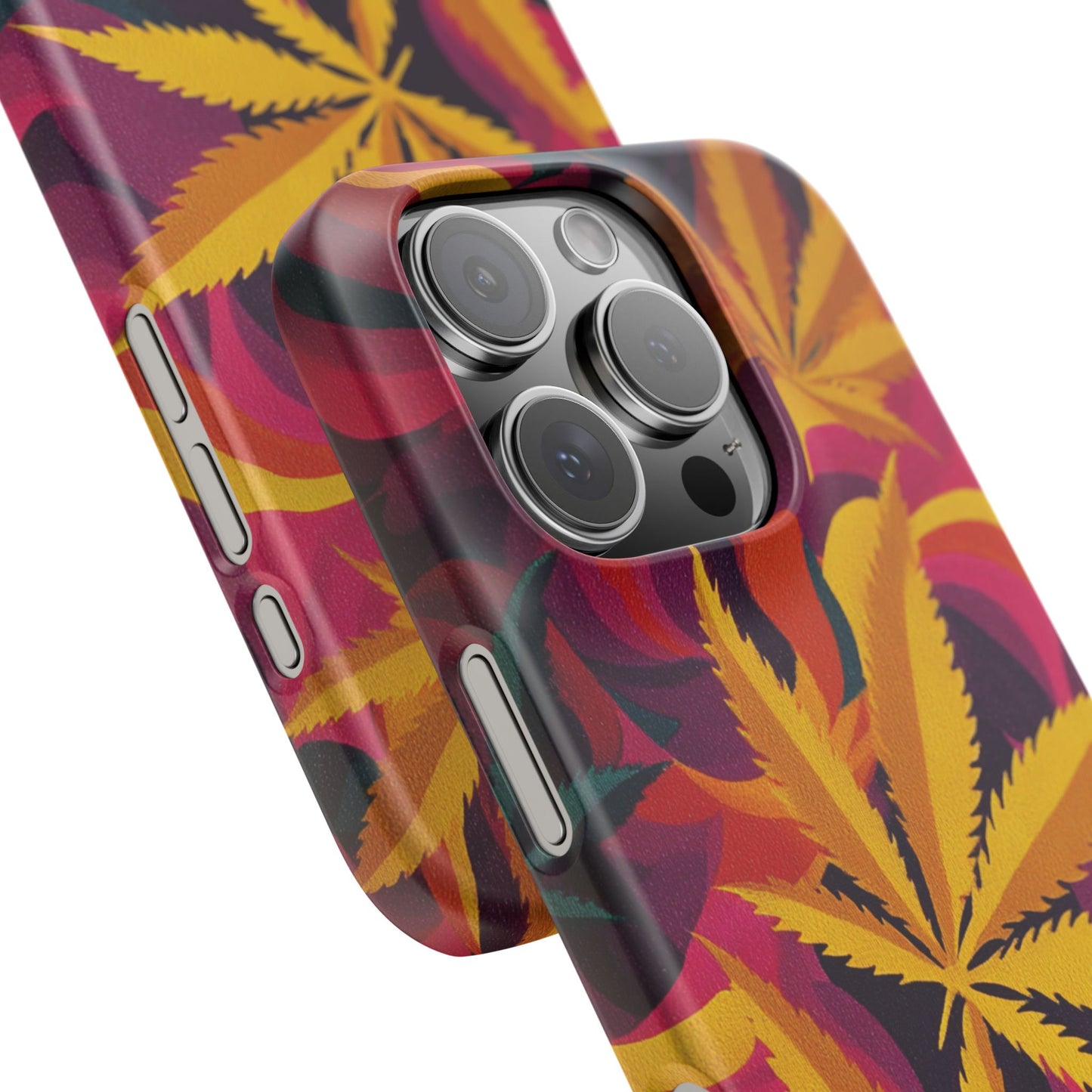 Autumn Vibe Cannabis Snap Case for IPhones and Samsungs Custom