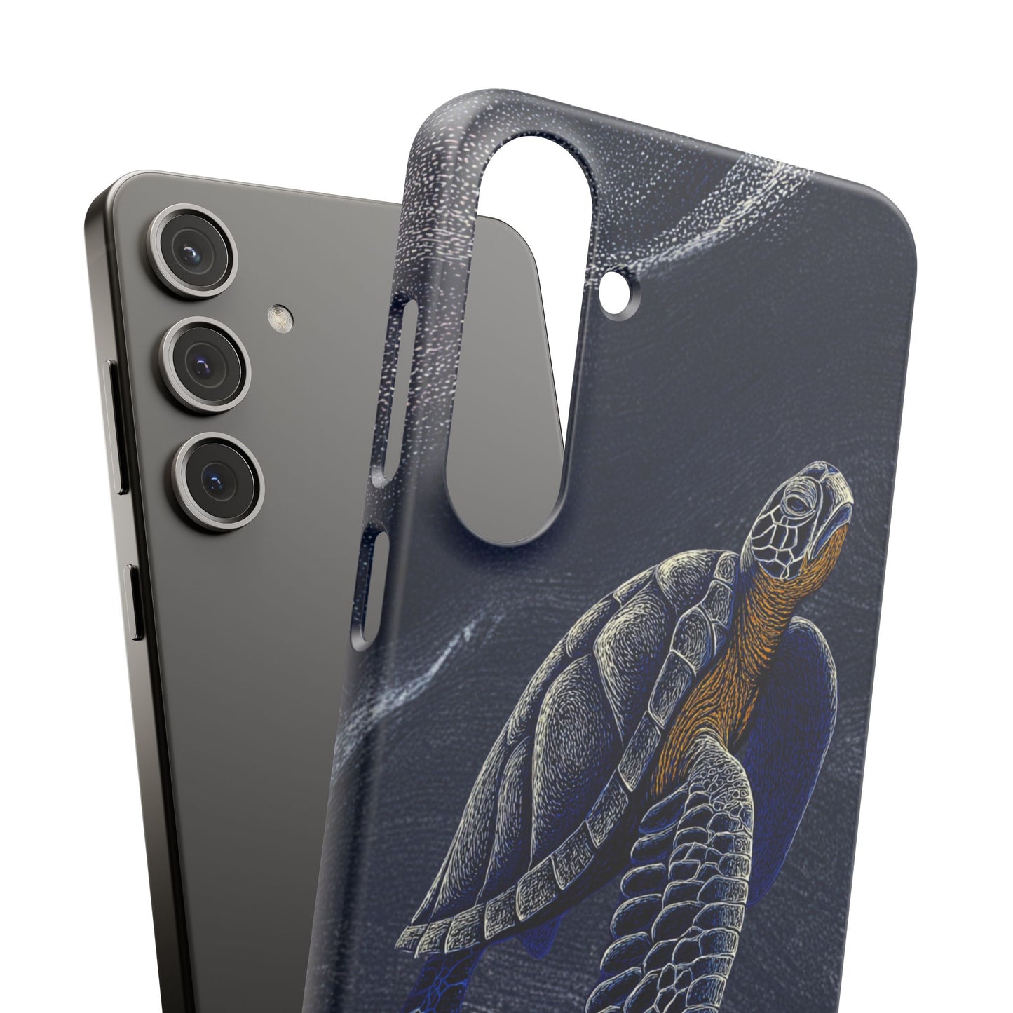 Marine Turtle Snap Case for Nature Lovers Phone Covers For Iphones and Samsungs Customization