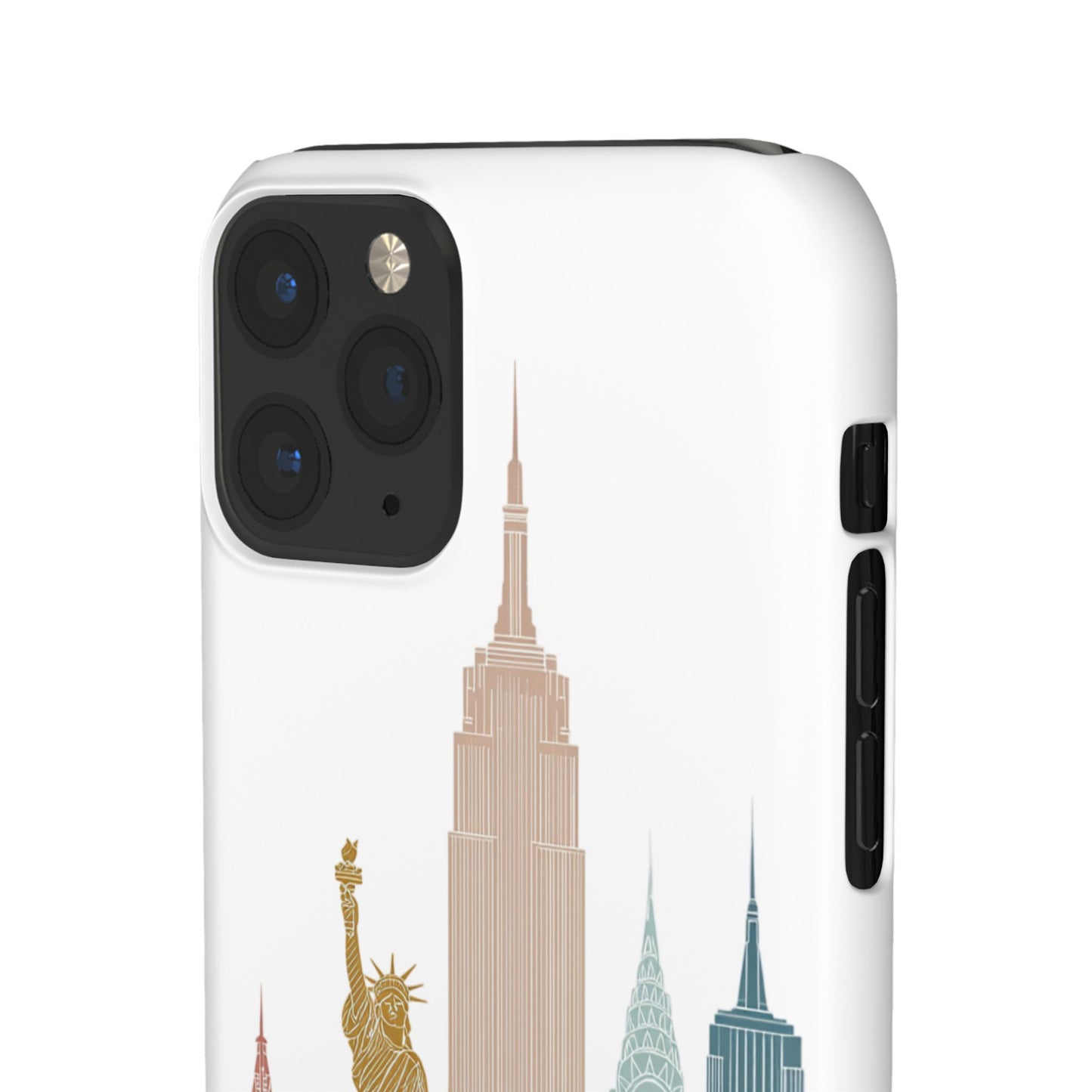 Stylish New York Snap Case, Urban Phone Cover, Cityscape Phone Case, Gift for Travelers, Trendy Protective Case