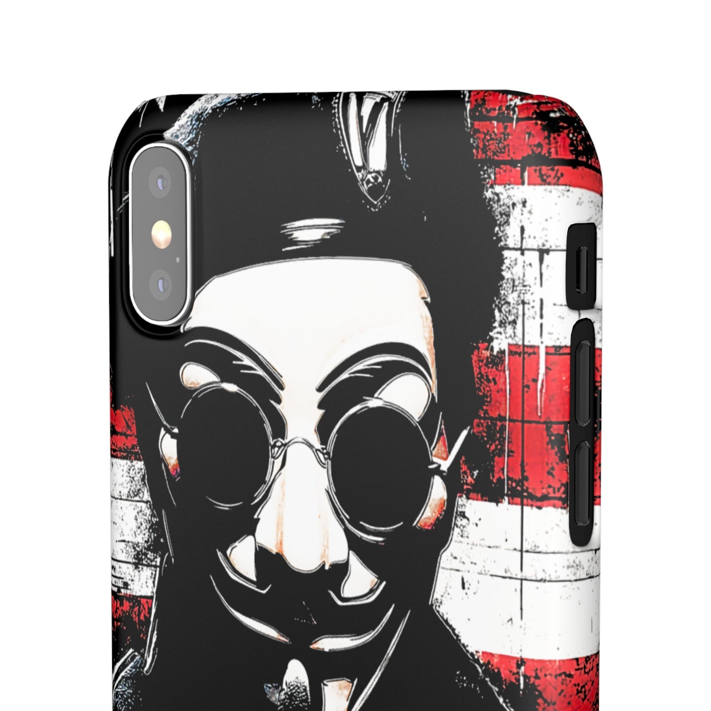 Anonimous & Guy Fawkes Art Snap Case and Protective Phone Cover For iPhone and Samsung