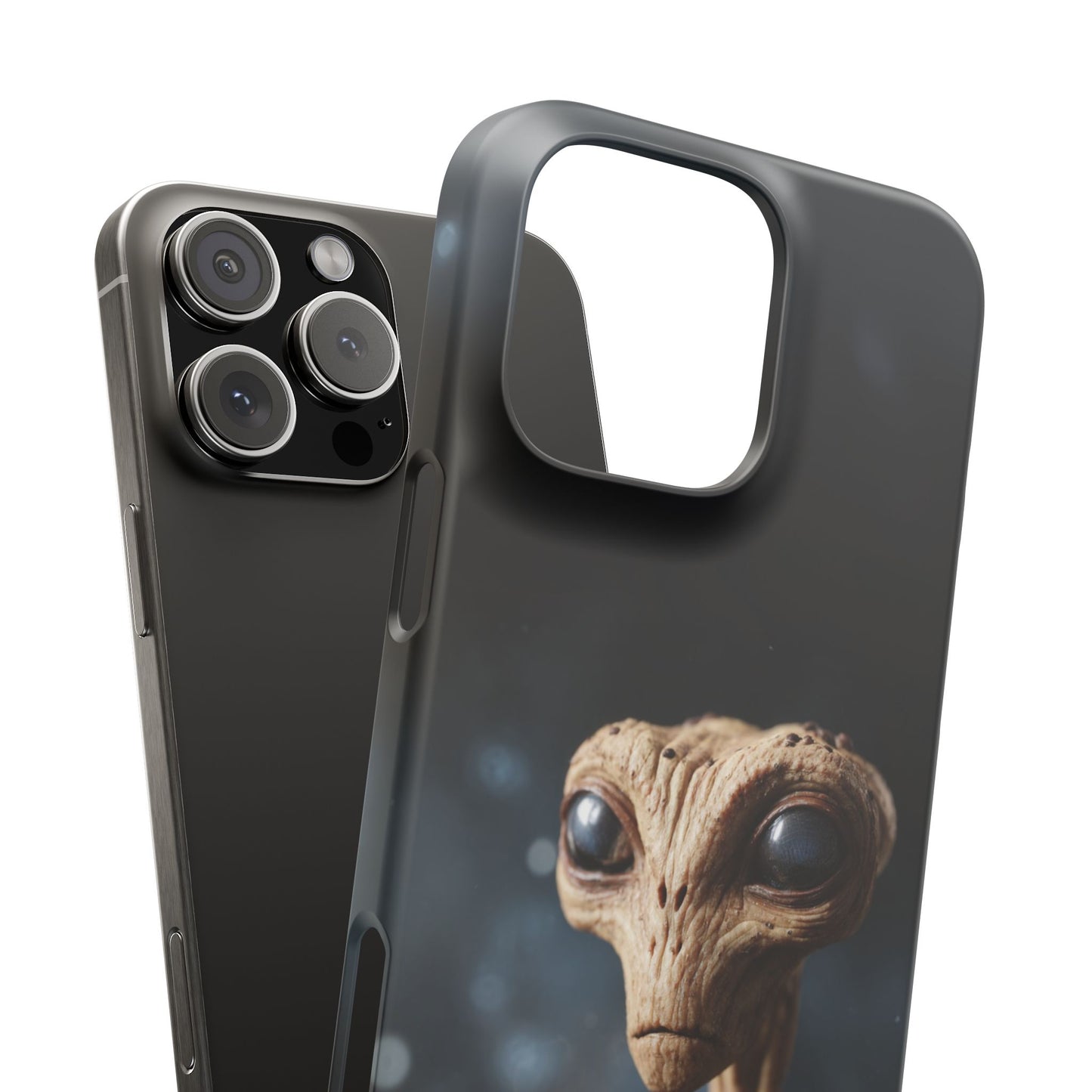 Alien Coffee Snap Case, Unique Phone Cover, Pop Culture Accessory, Gift for Sci-Fi Lovers, Customizable Phone Case