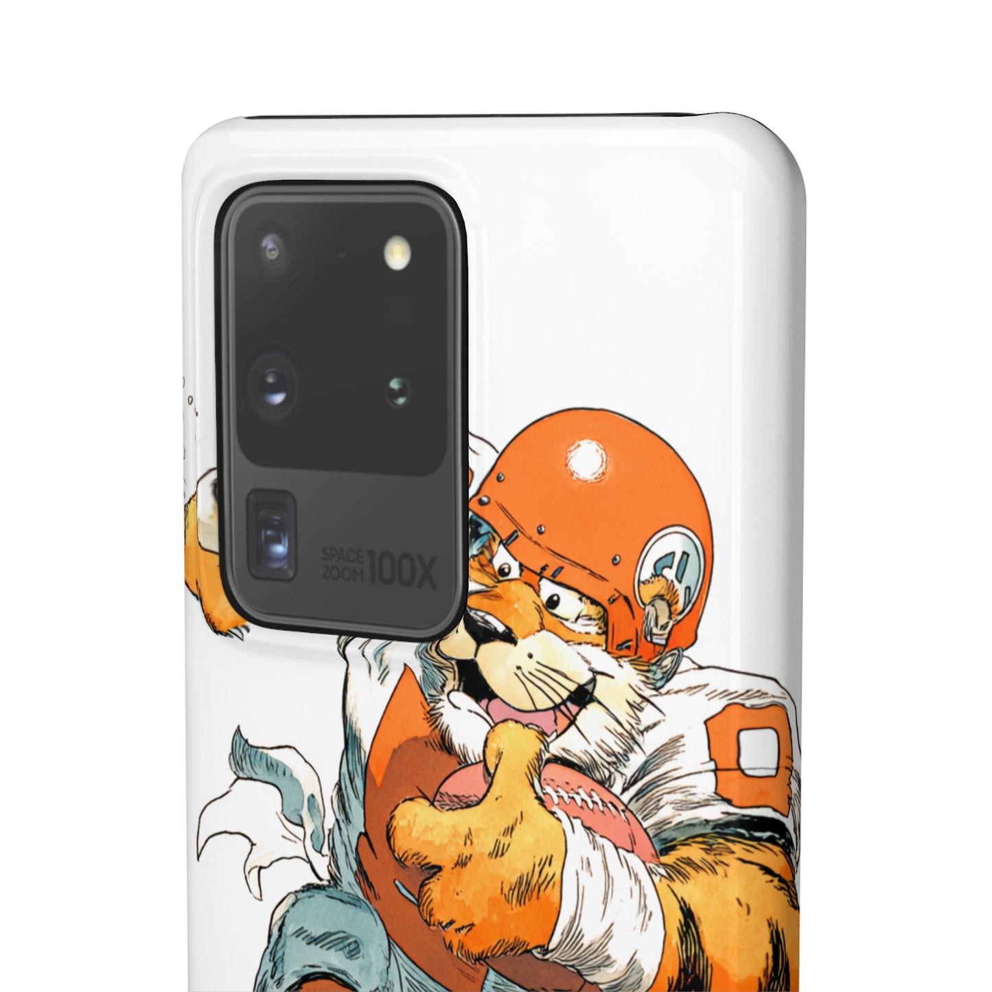Cincinnati Bengals Snap Cases, Football Fans Phone Case, Tiger Cartoon Art Design, Football Lover Gift, Protective Phone Cover