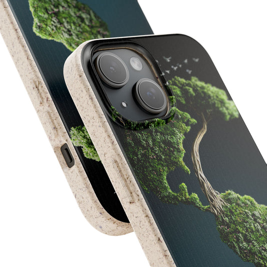 Eco-Friendly Phone Case | Biodegradable Cases for Nature Lovers, Sustainable Gift, Earth Day, Green Living, Eco-Conscious