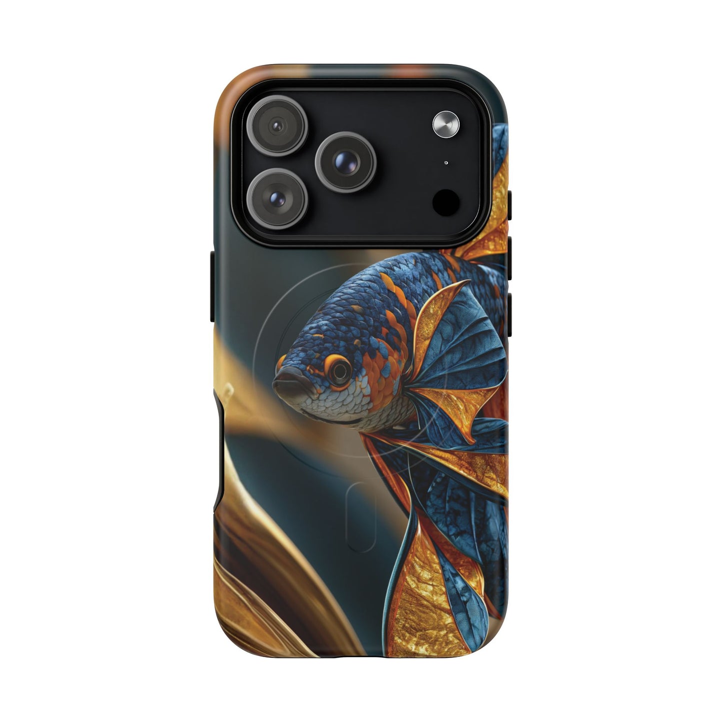 Koi Fish Tough Magnetic Phone Case — Protective Artistic Fish Design
